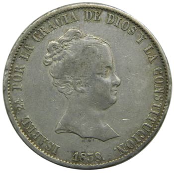 Isabel II (1833-1868). 1838. CL. ... 
