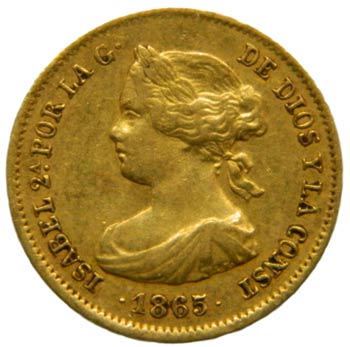 Isabel II (1833-1868). 1865. 2 ... 