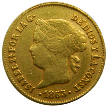 Isabel II (1833-1868). 1863. 1 ... 