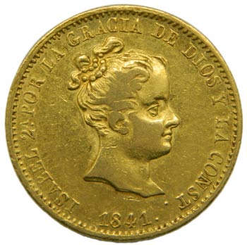 Isabel II (1833-1868). 1841. PS. ... 