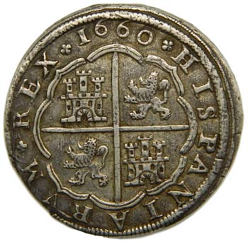 Felipe IV (1621-1665). 1660. B. 8 ... 