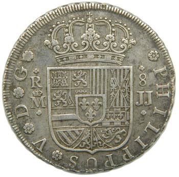 Felipe V (1700-1746). 1729. JJ. 8 ... 