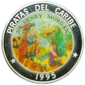 Cuba. 50 pesos. 1995. KM#485. Ag ... 