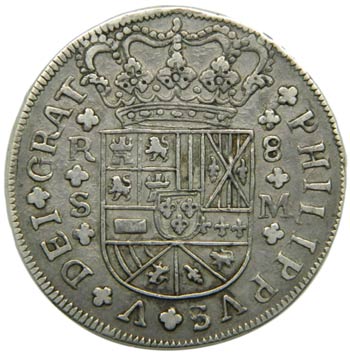 Felipe V (1700-1746). 1718. M. 8 ... 
