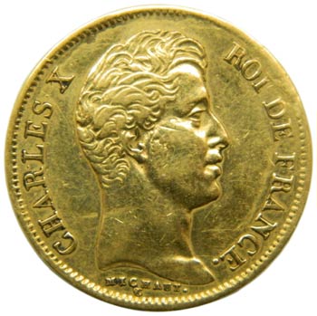 Francia. 40 francs. 1830. A. ... 