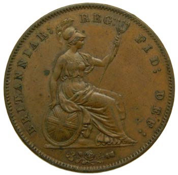 Gran Bretaña. Penny. 1859. ... 