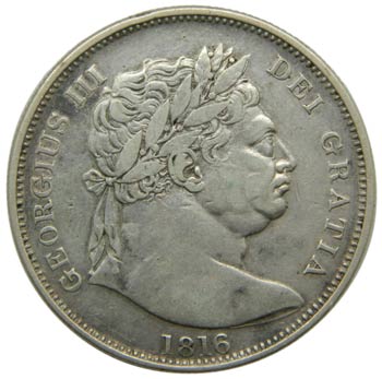 Gran Bretaña. 1/2 crown. 1816. ... 