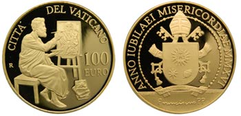 Vaticano. 100 euro. 2016. ... 