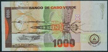 Cabo Verde. 1000 escudos. ... 