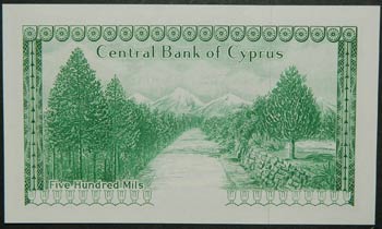 Chipre. 500 mils. 1.9.1979. (Pick ... 