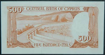 Chipre. 500 mils. 1.6.1982. (Pick ... 