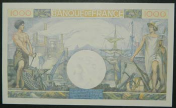 Francia. 1000 francs. 6.7.1944. ... 