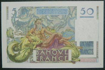 Francia. 50 francs. 2.10.1947. ... 