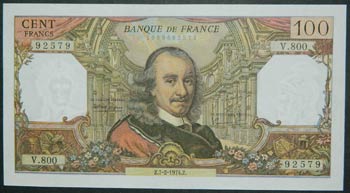 Francia. 100 francs. 7.2.1974. ... 