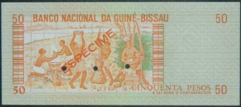 Guinea Bissau. 50 pesos. ... 