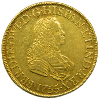 Fernado VI (1746-1759). 1755. JM. ... 
