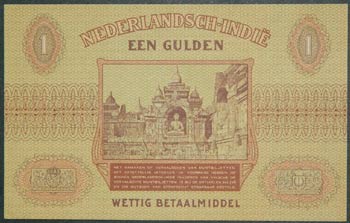 India neerlandesa. 1 gulden. ... 
