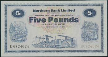 Irlanda del Norte. 5 pounds. ... 