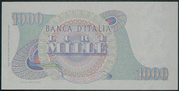 Italia. 1000 lire. 14.7.1962. ... 