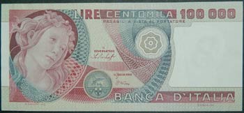 Italia. 100.000 lire. 20.6.1978. ... 