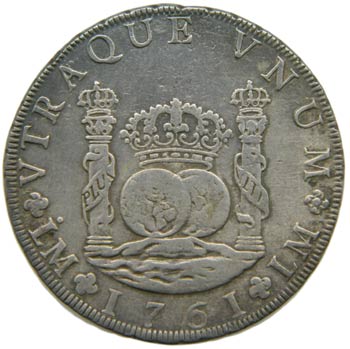 Carlos III (1759-1788). 1761. JM. ... 