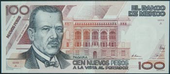 México. 100 nuevos pesos. ... 