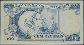 Mozambique. 100 escudos. ... 