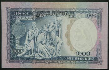 Portugal. 1000 escudos. 30.5.1961. ... 