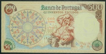 Portugal. 500 escudos. 6.9.1979. ... 