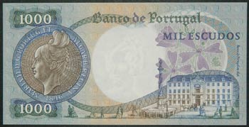 Portugal. 1000 escudos. 19.5.1967. ... 