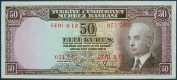 Turquía. 50 kurus. L. 1930. (Pick ... 