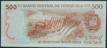 Venezuela. 500 bolívares. (Pick ... 
