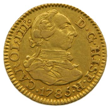 Carlos III (1759-1788). 1785. DV. ... 