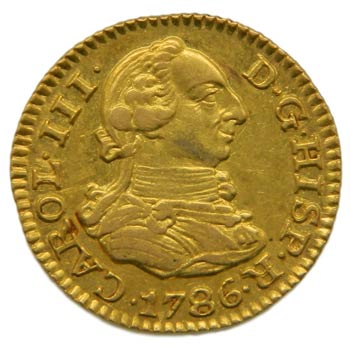 Carlos III (1759-1788). 1786. DV. ... 