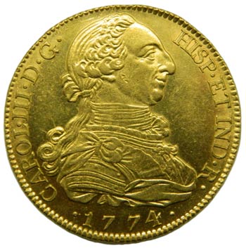 Carlos III (1759-1788). 1774. PJ. ... 