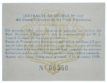 Andorra. 50 céntimos. 1936. ... 
