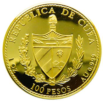 Cuba. 100 pesos. 1991. (km#451). ... 