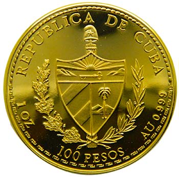 Cuba. 100 pesos. 1991. (km#569). ... 