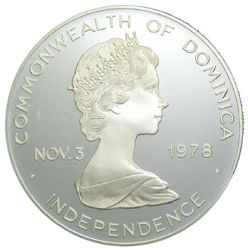 Dominica. 20 dollars. 1978. ... 