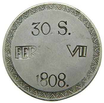 FERNANDO VII. 30 Sous. 1808. ... 