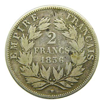 Francia 2 Francs 1856 BB . ... 