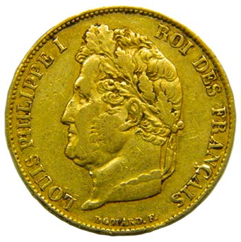 Francia 20 Francs 1834 A Paris ... 
