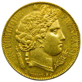 Francia 20 Francs 1851 A Paris ... 