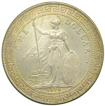Gran Bretaña. Trade Dollar 1929 B ... 