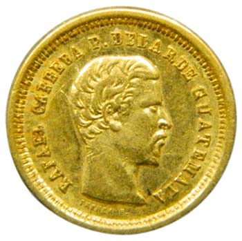 Guatemala. 4 reales  . 1861 R ... 