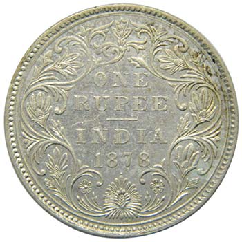 India (British) . Ruppe 1878.(B) ... 
