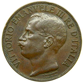 Italia. 10 centesimi. 1911 R Roma ... 