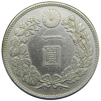 Japón .1 Yen.  Año 30 (1897). . ... 