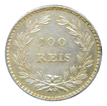 Portugal . 100 Reis . 1853. ... 