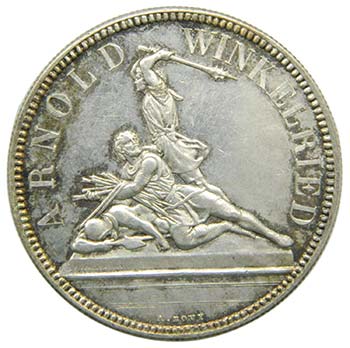 Suiza 5 Franc  1861 (X#S6) ... 